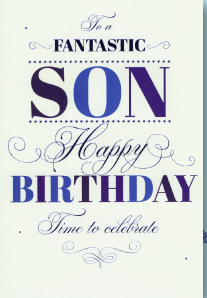 Son Birthday Card